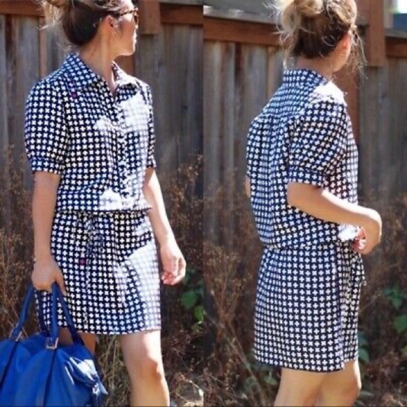 PINK Tartan • silk Clover Shirt Dress - Picture 13 of 13